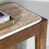 Liam Brown/Cream Console Table - Ornate Home