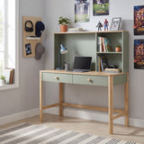 Liam Green Hutch For Writing Desk