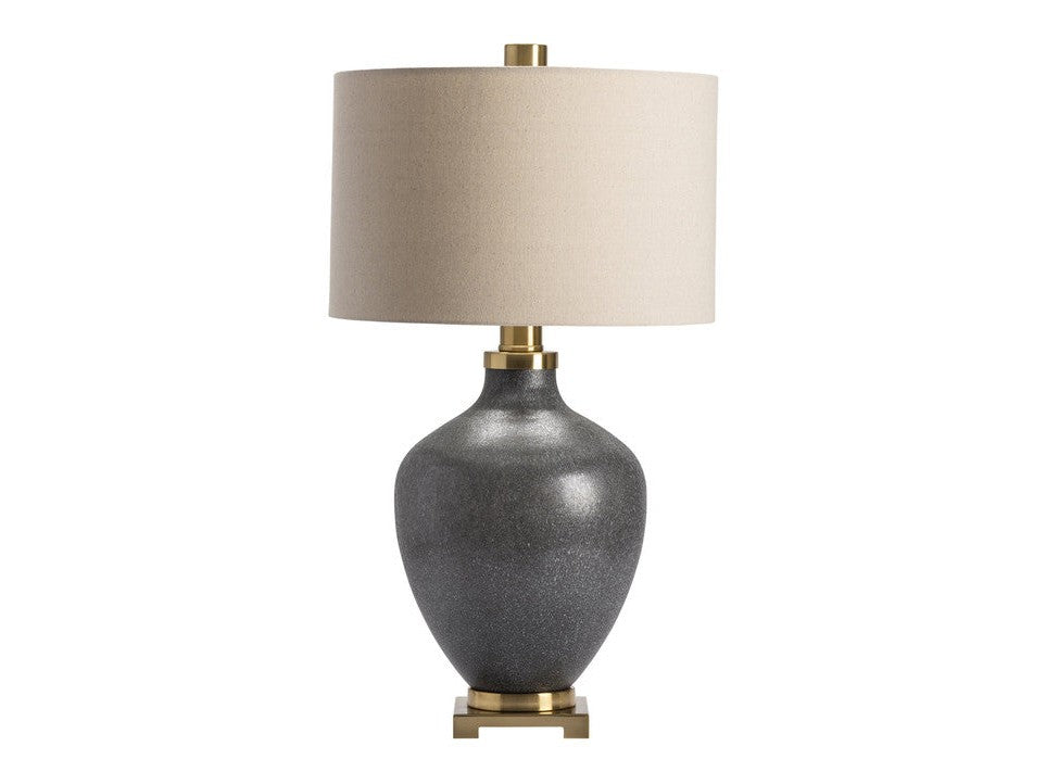 Liam Grey/Gold Table Lamp - Ornate Home