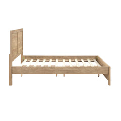 Liam Natural Full Platform Bed - Ornate Home