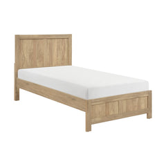 Liam Natural Twin Platform Bed - Ornate Home