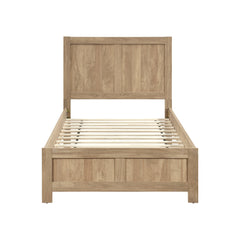 Liam Natural Twin Platform Bed - Ornate Home
