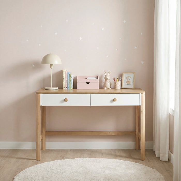 Liam White Writing Desk - Ornate Home