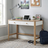 Liam White Writing Desk - Ornate Home
