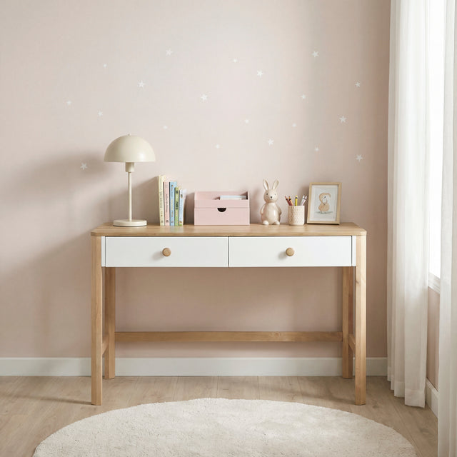 Liam White Writing Desk - Ornate Home