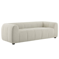 Liana Linen Upholstered Fabric Sofa - Ornate Home