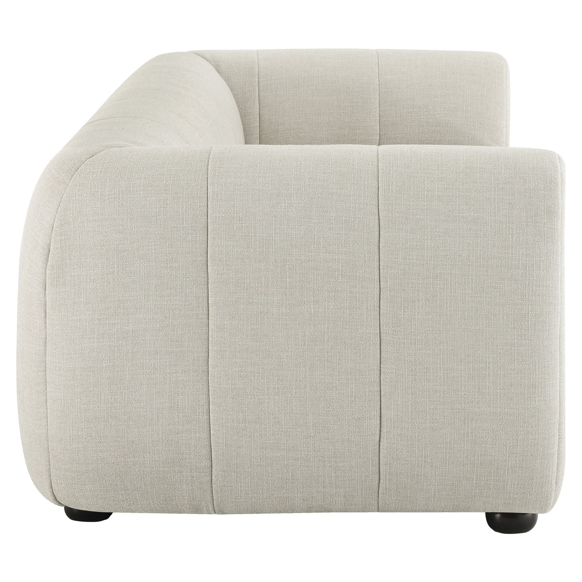 Liana Linen Upholstered Fabric Sofa - Ornate Home