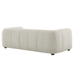 Liana Linen Upholstered Fabric Sofa - Ornate Home