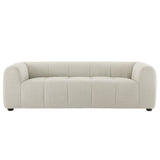 Liana Linen Upholstered Fabric Sofa - Ornate Home