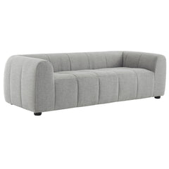 Liana Pewter Upholstered Fabric Sofa - Ornate Home