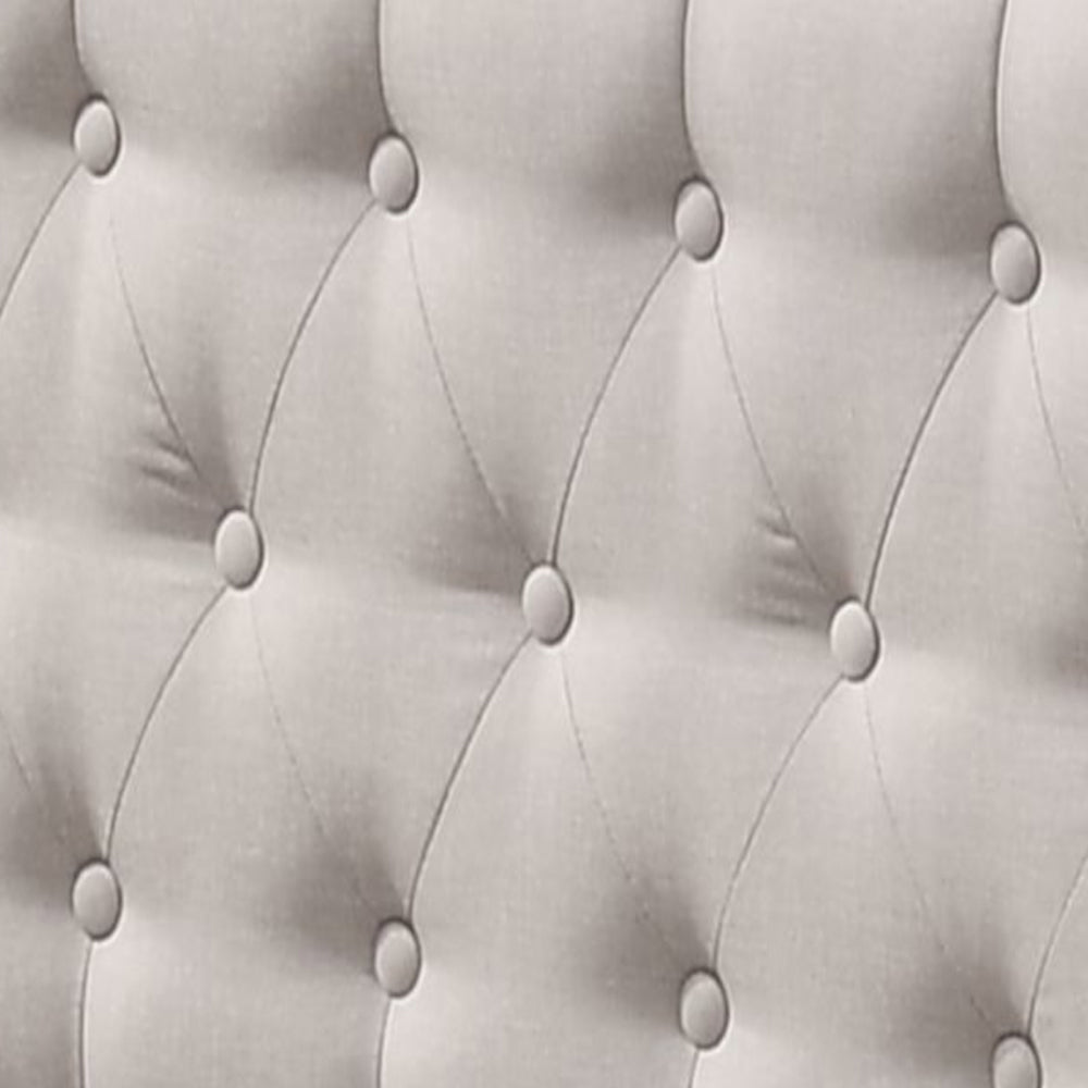 Lianna Fog Fabric Uph. Full Daybed w/Twin Trundle - Ornate Home