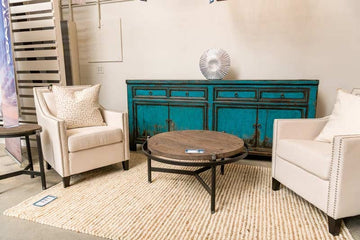 Libbit Antique Blue Cabinet - Ornate Home