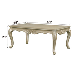 Libertee Champagne Coffee Table - Ornate Home