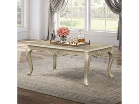 Libertee Champagne Coffee Table - Ornate Home