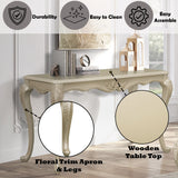 Libertee Champagne Sofa Table - Ornate Home