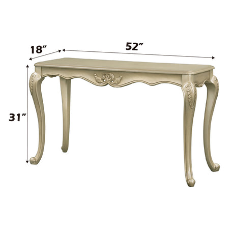 Libertee Champagne Sofa Table - Ornate Home