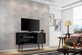 Liberty 42.52 TV Stand in Black - Ornate Home