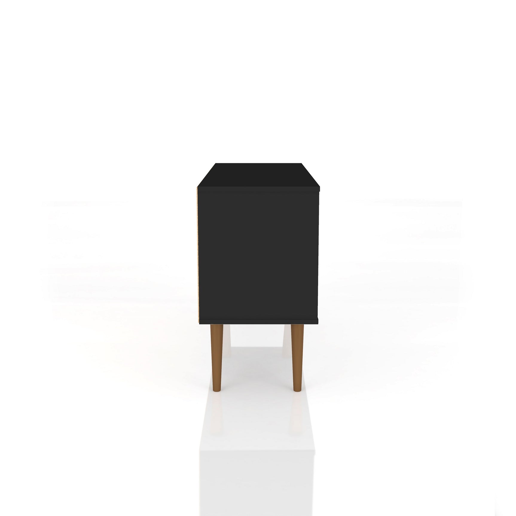 Liberty 42.52 TV Stand in Black - Ornate Home