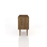 Liberty 42.52 TV Stand in Rustic Brown - Ornate Home