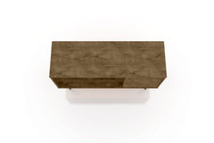 Liberty 42.52 TV Stand in Rustic Brown - Ornate Home