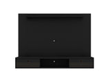 Liberty 70.86 Floating Entertainment Center in Black - Ornate Home