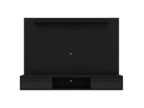 Liberty 70.86 Floating Entertainment Center in Black - Ornate Home
