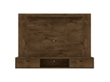 Liberty 70.86 Floating Entertainment Center in Rustic Brown - Ornate Home