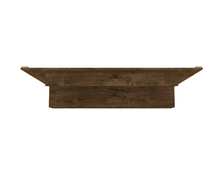 Liberty 70.86 Floating Entertainment Center in Rustic Brown - Ornate Home