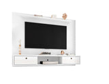 Liberty 70.86 Floating Entertainment Center in White - Ornate Home