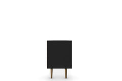 Liberty 70.86" Mid-Century Modern TV Stand in Black - Ornate Home