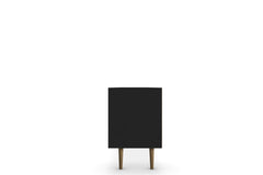 Liberty 70.86" Mid-Century Modern TV Stand in Black - Ornate Home