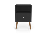 Liberty Nightstand 1.0 in Black - Ornate Home