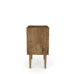 Liberty Nightstand 1.0 in Rustic Brown and Yellow - Ornate Home