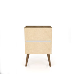 Liberty Nightstand 1.0 in Rustic Brown and Yellow - Ornate Home