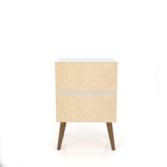 Liberty Nightstand 2.0 in Rustic Brown and Yellow - Ornate Home