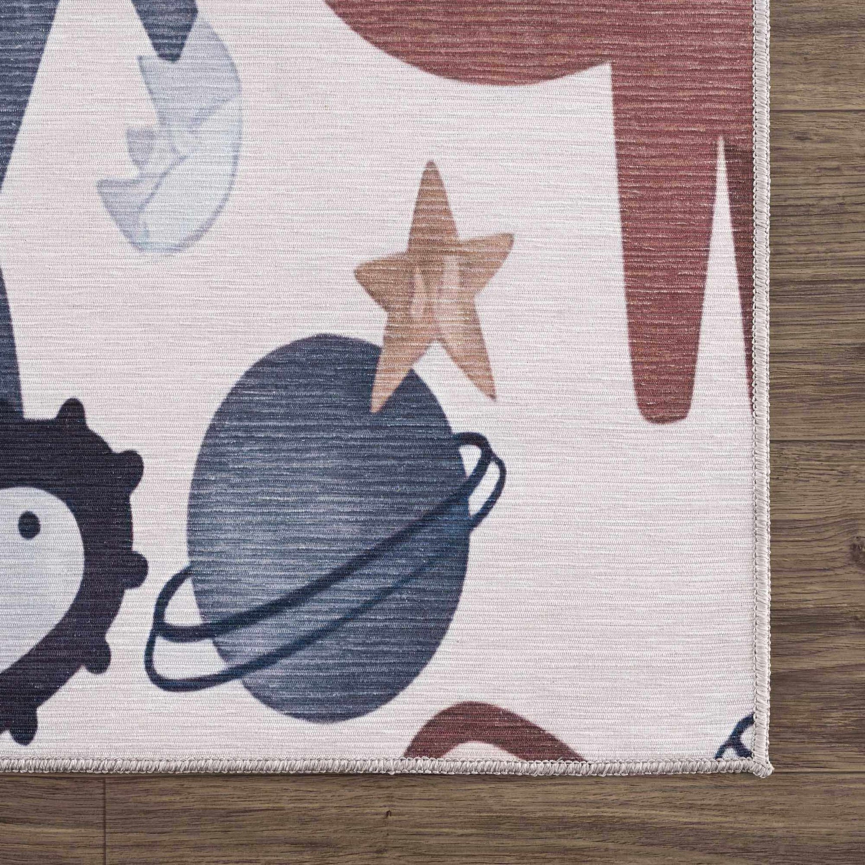 Libra Rainbow Kids Washable Area Rug - Clearance - Ornate Home