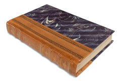 Library Luxe Brown Faux Leather Books (Set of 24) - Ornate Home