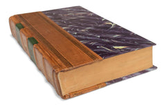 Library Luxe Brown Faux Leather Books (Set of 24) - Ornate Home