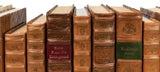 Library Luxe Brown Faux Leather Books (Set of 24) - Ornate Home