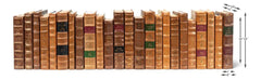 Library Luxe Brown Faux Leather Books (Set of 24) - Ornate Home