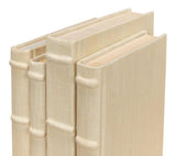 Library Luxe Ivory Books (Set of 12) - Ornate Home