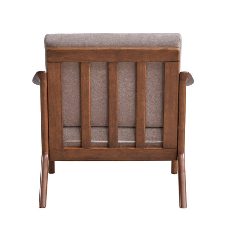 Lide Brown Accent Chair - Ornate Home