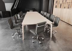 Lider Gray Plus Armless Office Chair - Ornate Home