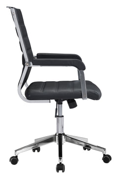 Liderato Black Office Chair - Ornate Home