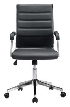 Liderato Black Office Chair - Ornate Home