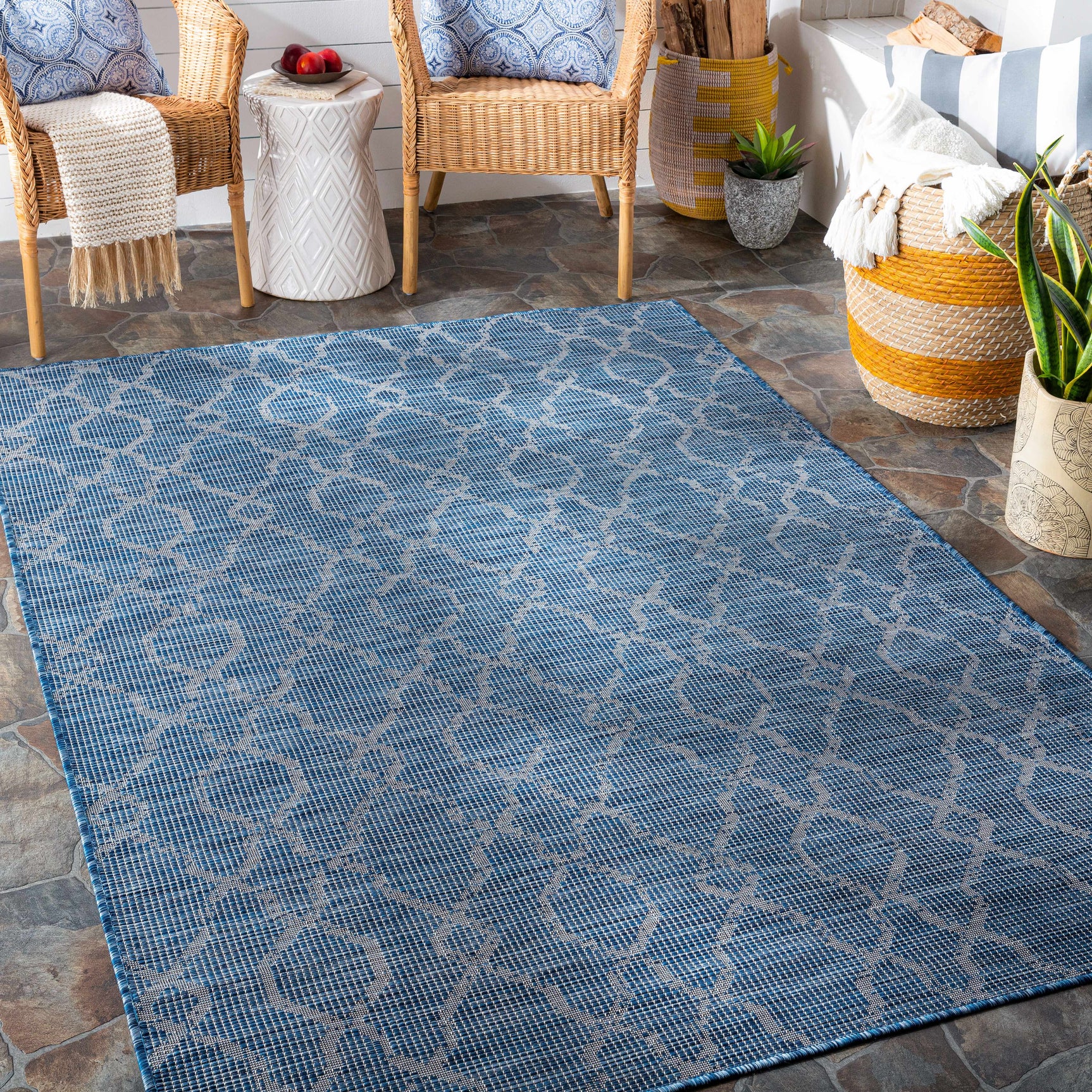Lidlington Flatweave Outdoor Area Carpet - Clearance - Ornate Home