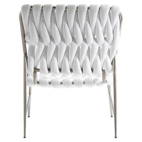 Lido White/Cream Outdoor Chair - Ornate Home