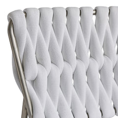Lido White/Cream Outdoor Chair - Ornate Home