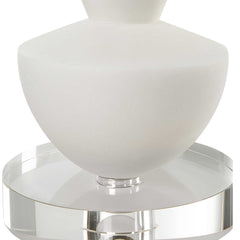 Lido White Stone Candleholders (Set of 2) - Ornate Home