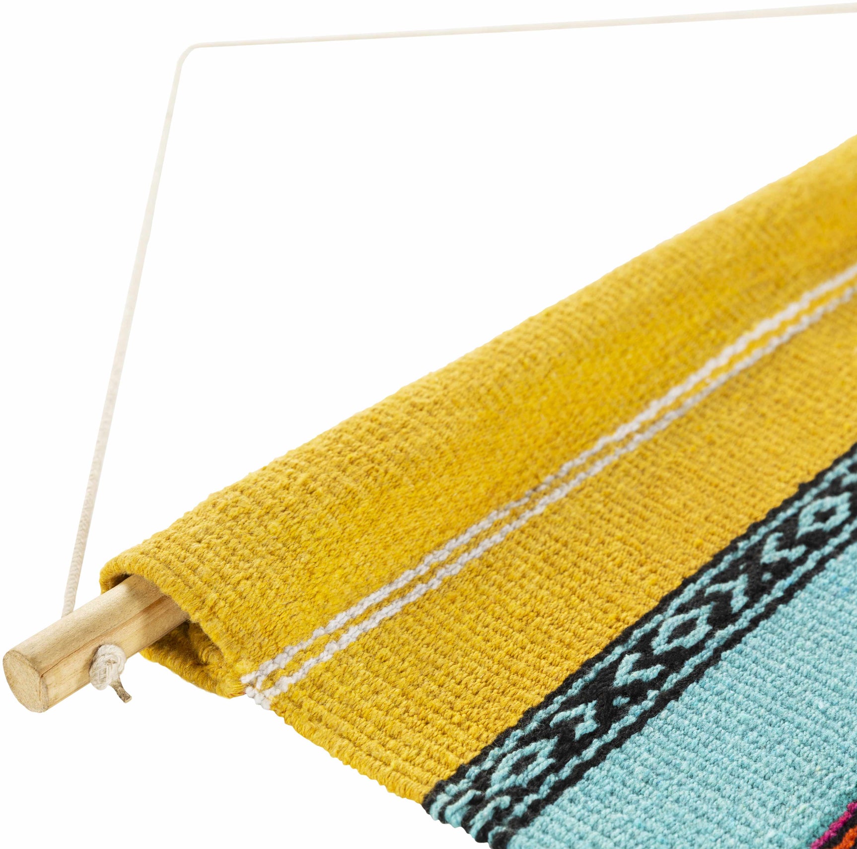 Ligaya Colorful Striped Bohemian Wall Hanging - Clearance - Ornate Home
